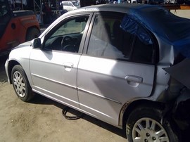 2005 HONDA CIVIC, SILVER, LX MODEL,  A26236